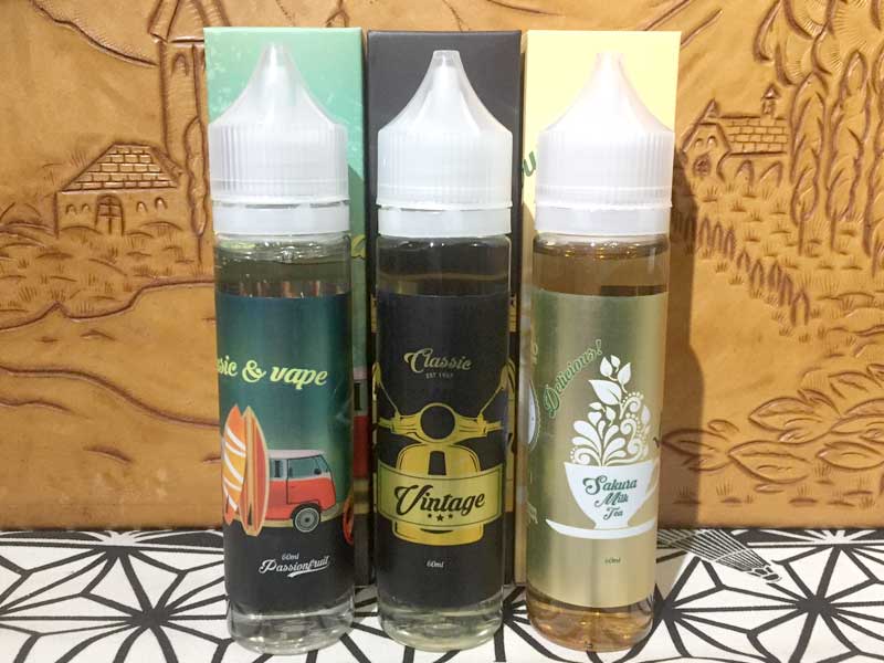 �}���[�V�A�� E-Liquid Basic Vapor 60ml/Music & Vape �}���S�[x�p�b�V�����t���[�c�~�b�N�X