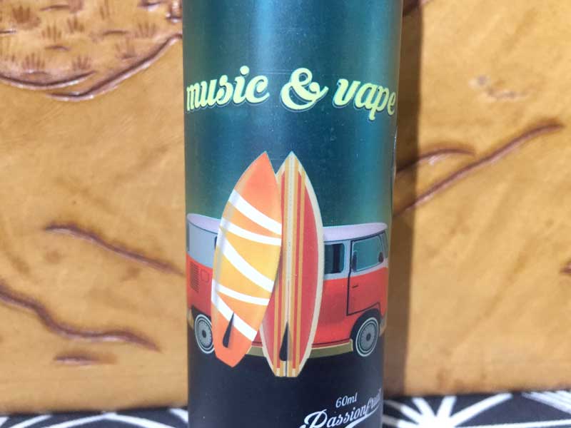 �}���[�V�A�� E-Liquid Basic Vapor 60ml/Music & Vape �}���S�[x�p�b�V�����t���[�c�~�b�N�X