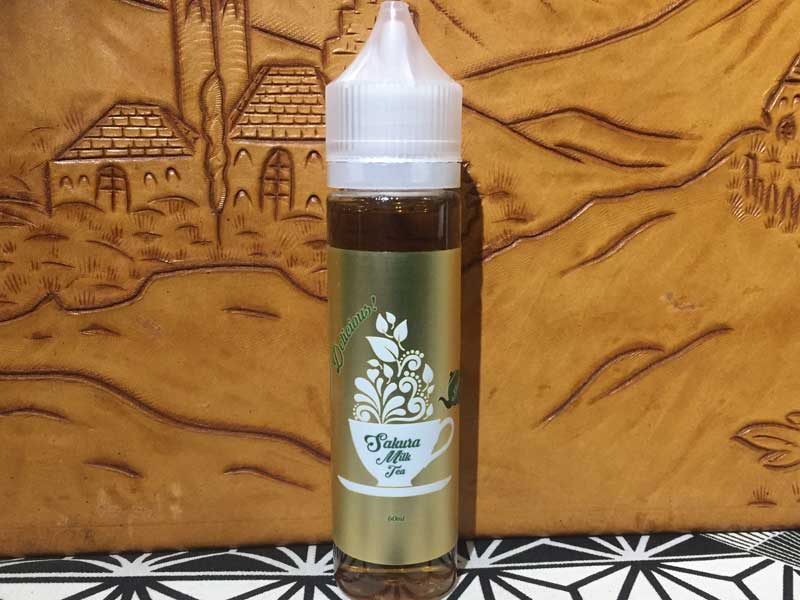 �}���[�V�A�� E-Liquid Basic Vapor 60ml/Sakura Milk Tea ���~���N�e�B�[