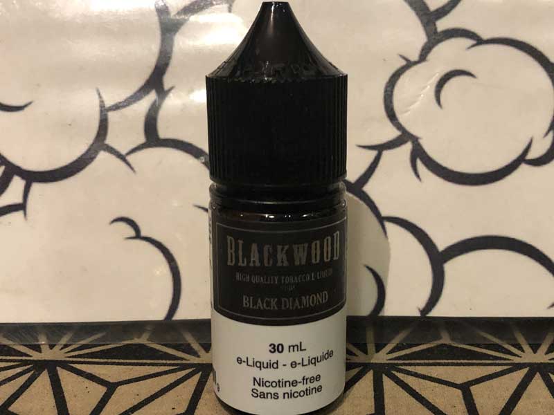 カナダ製 BLACKWOOD Black Diamond 30ml ブラックウッド　ブラックダイアモンド　ライトタバコ