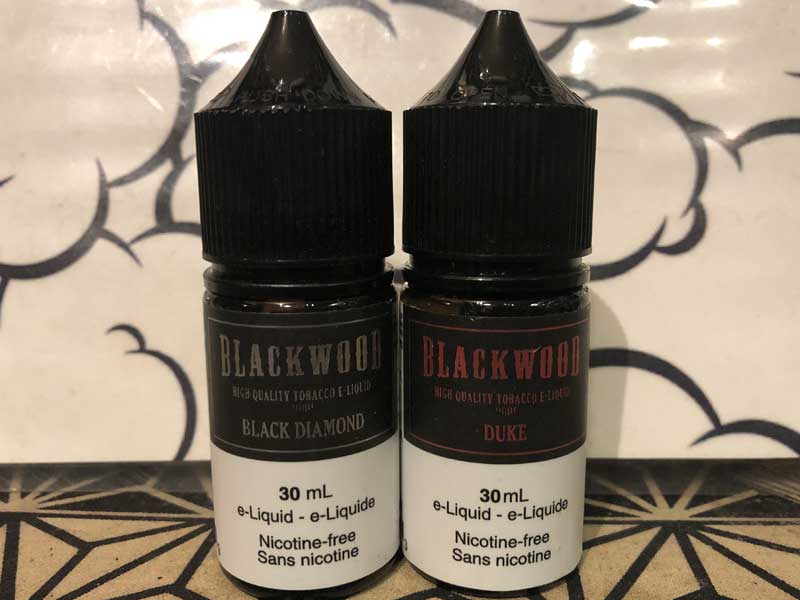 カナダ製 BLACKWOOD Black Diamond 30ml ブラックウッド　ブラックダイアモンド　ライトタバコ