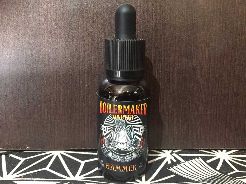 US Vape E-Liquid BOILERMAKER HAMMER ボイラーメーカー ハマー バニラxバタ−ナッツxヘーゼルナッツ