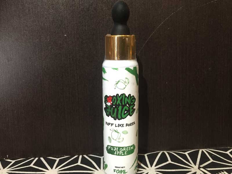 マレーシア製 E-Liquid Booxing Juice ボクシングジュース Fuji Green Apple 50ml グリーン アップル