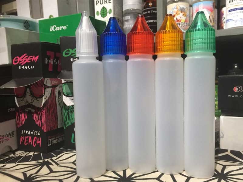 Vape e-liquid Bottle�A�l�ߑւ��p�{�g���A���j�R�[���{�g�� 30ml