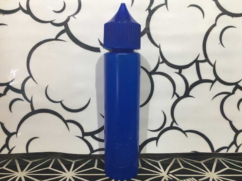 Made in USA CHUBBY GORILLA Vape E-Liquid 詰替え用ボトル、ユニコ-ンボトル、チャビーゴリラ 60ml LDPE Blue