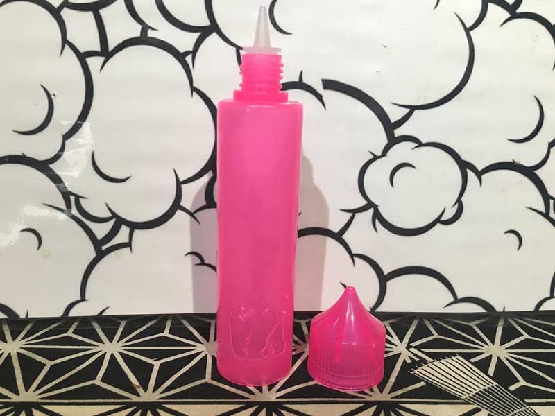 Made in USA CHUBBY GORILLA Vape E-Liquid 詰替え用ボトル、ユニコ-ンボトル、チャビーゴリラ 60ml LDPE Pink