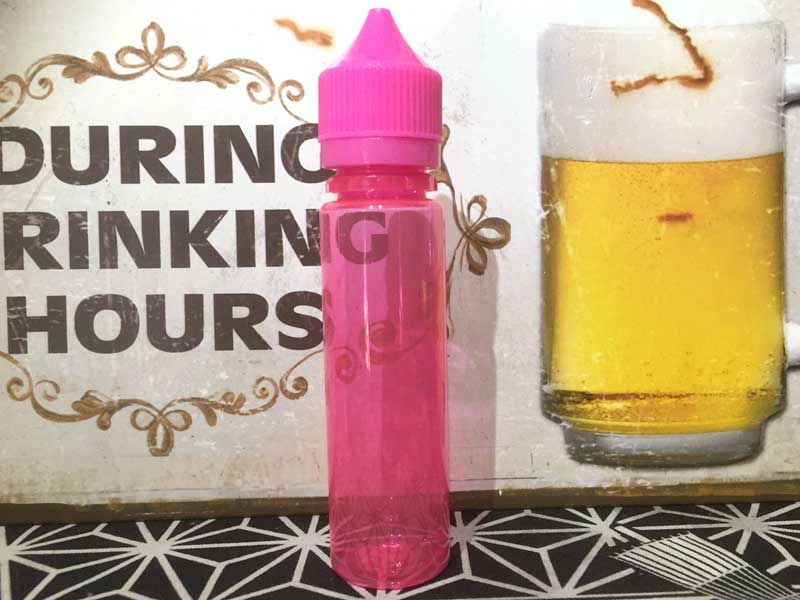 Made in USA CHUBBY GORILLA Vape E-Liquid 詰替え用ボトル、ユニコ-ンボトル、チャビーゴリラ 60ml