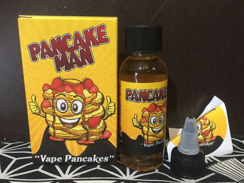US-Liquid Pancake Man 60ml Breakfast Classics �p���P�[�L�}�� �u���b�N�t�@�[�X�g �N���V�b�N