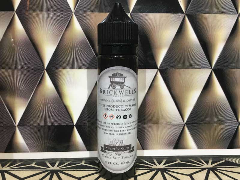 US Liquid Brickwells Vape Co Sweet 'N Salty �u���b�N�E�F���Y �x�C�v ���Ђ��s�X�^�`�I&�J������