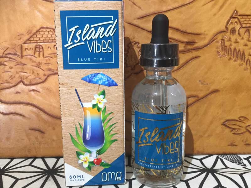 Island Vibes Blue Tiki 60mg�A�C�X�����h�o�C�u�X�@�u���[�e�B�L�p�C�i�b�v��x�u���[�x���[x�R�R�i�b�c�u�����h