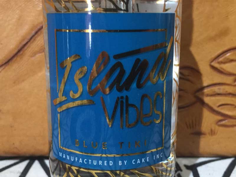 Cake&nbsp;Vapors&nbsp;Island Vibes Blue Tiki &nbsp; 60ml �u���[�e�B�L�p�C�i�b�v��x�u���[�x���[x�R�R�i�b�c