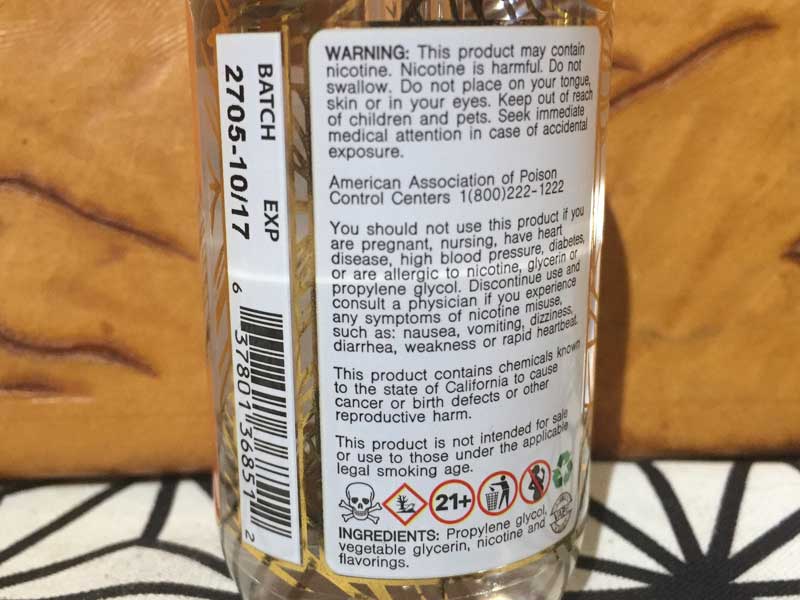 Cake&nbsp;Vapors&nbsp;Island Vibes Peach Bellini 60mg�A�C�X�����h�o�C�u�X�@�s�[�`�x���[�j�@�V�����p��x�s�[�`