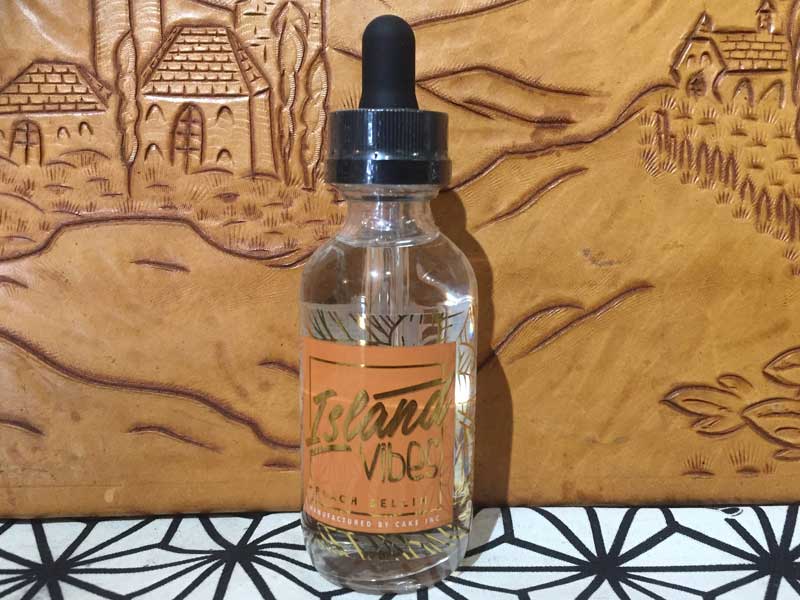 Cake&nbsp;Vapors&nbsp;Island Vibes Peach Bellini 60mg�A�C�X�����h�o�C�u�X�@�s�[�`�x���[�j�@�V�����p��x�s�[�`
