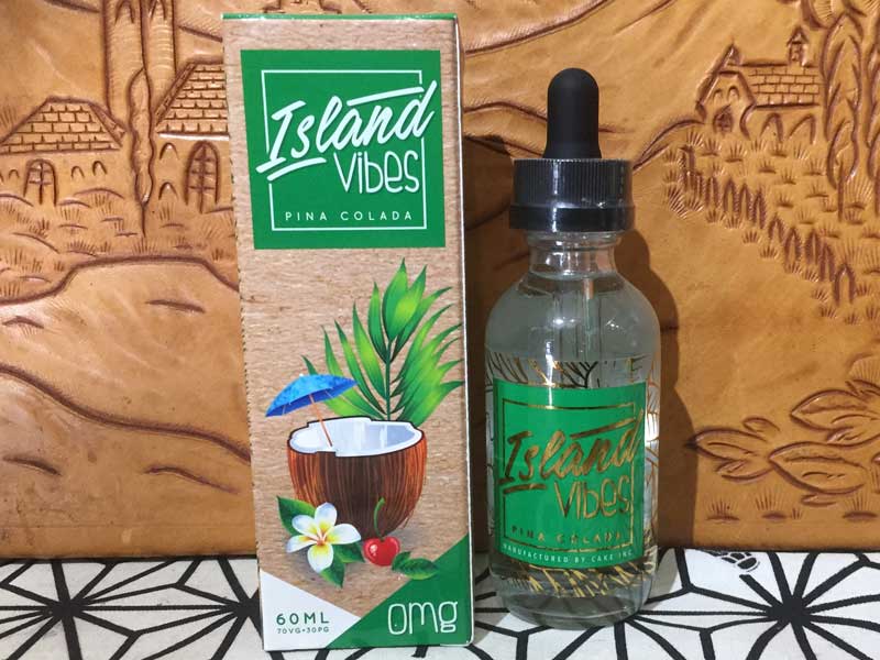 &nbsp;Island Vibes Pena Colada 60mg�A�C�X�����h�o�C�u�X�@�s�i�R���[�_�@�R�R�i�b�c�~���N���p�C�i�b�v��