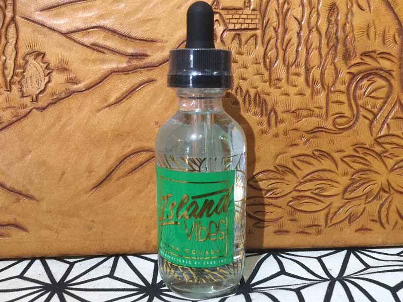 Cake&nbsp;Vapors&nbsp;&nbsp;Island Vibes Pena Colada 60mg�A�C�X�����h�o�C�u�X�@�s�i�R���[�_�@�R�R�i�b�c�~���N���p�C�i�b�v��