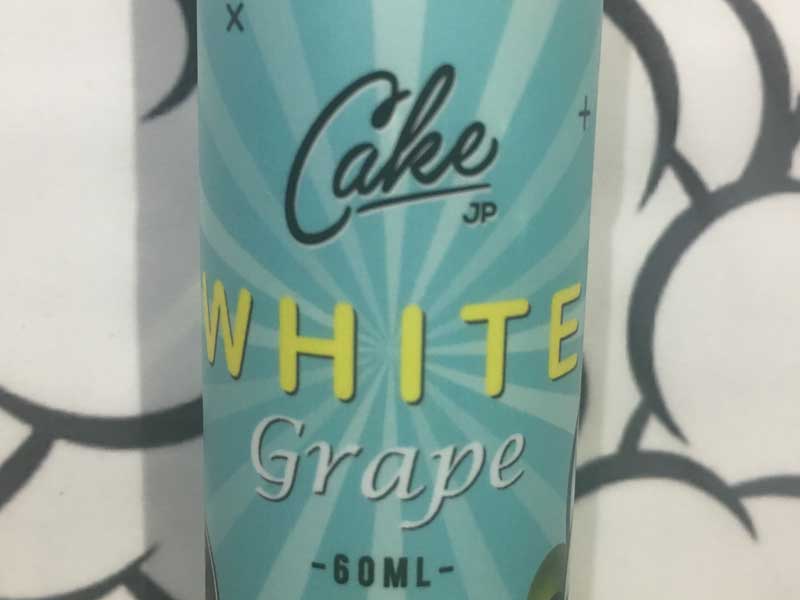 Cake Vapors White Grape 60ml �P�[�L�x�C�p�[�Y�@�z���C�g�O���[�v�A�}�X�J�b�g��