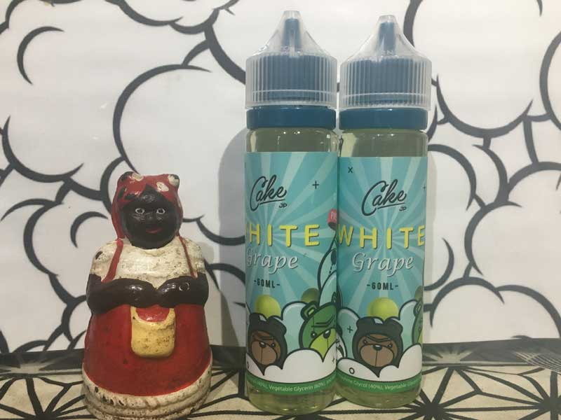 Cake Vapors White Grape 60ml �P�[�L�x�C�p�[�Y�@�z���C�g�O���[�v�A�}�X�J�b�g��