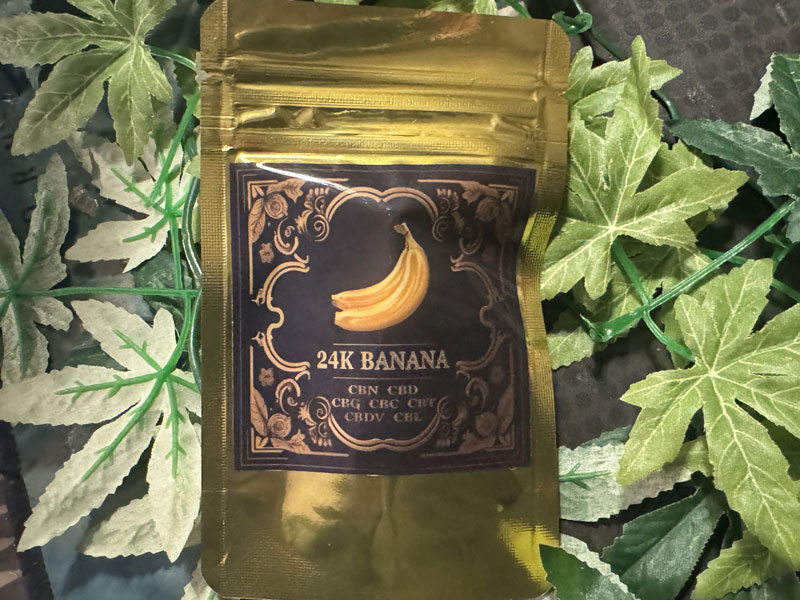 +1UP CBD/24K BANANA CBN �D�� ���@���Z�v�^�[1ml 24K �o�i�i �C���f�B�J�D��n�C�u���b�h