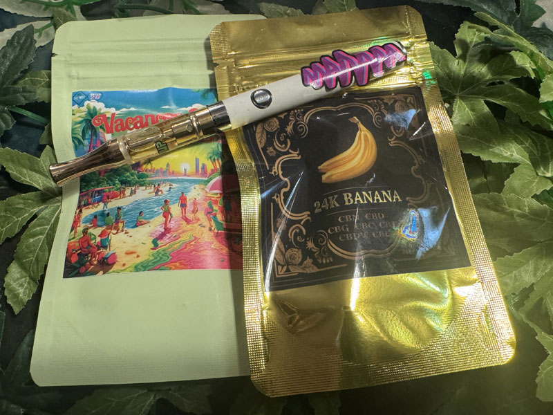 +1UP CBD/24K BANANA CBN �D�� ���@���Z�v�^�[1ml 24K �o�i�i �C���f�B�J�D��n�C�u���b�h