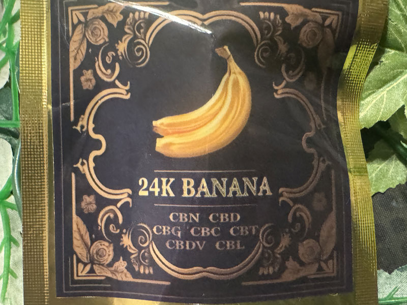+1UP CBD/24K BANANA CBN �D�� ���@���Z�v�^�[1ml 24K �o�i�i �C���f�B�J�D��n�C�u���b�h