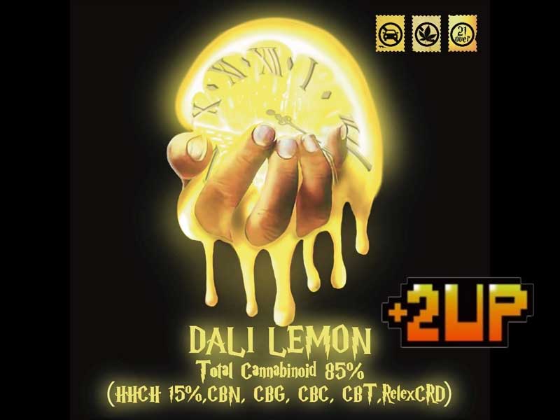 +1UP(�v���X�����A�b�v)CBD/2up Dali LemonHHCH 15% Indica �o���Ҍ��� HHCH���L�b�h
