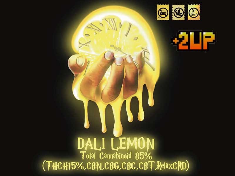 +1UP(プラスワンアップ)CBD/Dali Lemon 2up 15% Indica 経験者向け THCHリキッド