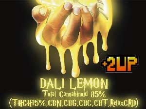 +1UP(vXAbv)CBD/Dali Lemon 2up 15% Indica oҌ THCHLbh
