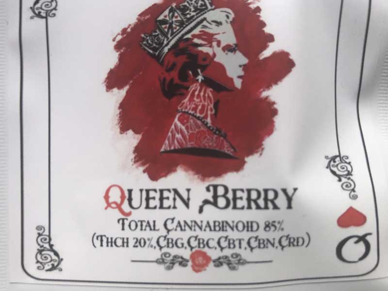 +1UP(�v���X�����A�b�v)CBD/Queen Berry 3up 20% hybrid ���l���� THCH���L�b�h