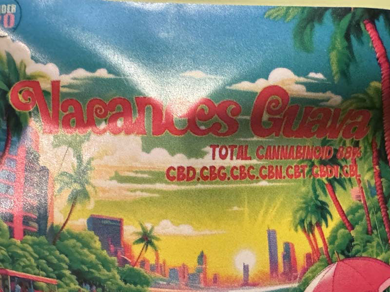 +1UP CBD/Vacances Guava CBG �D�� 1ml �o�J���X �O�@�o �T�e�B�o�D��n�C�u���b�h
