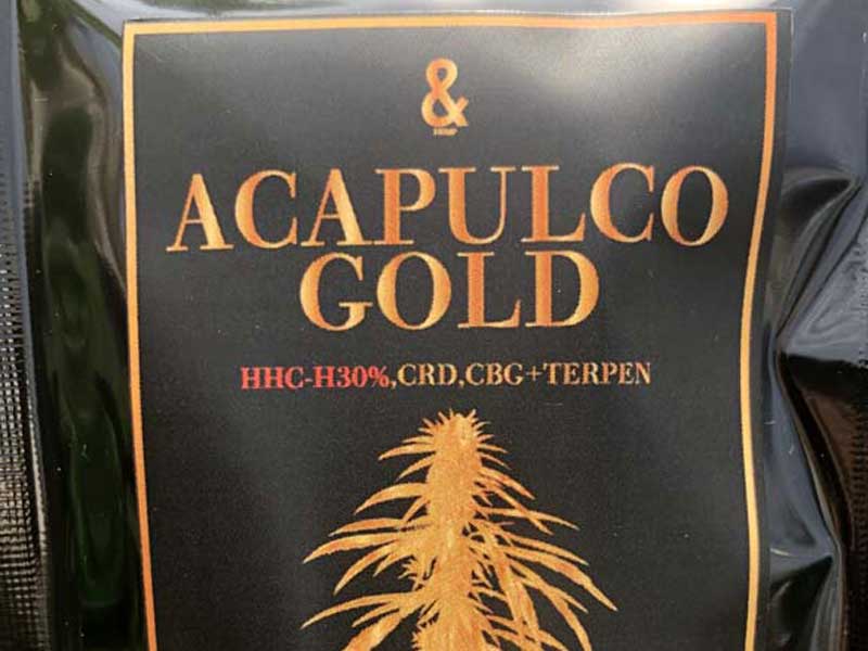 &HEMP/HHCHリキッド/Acapulco Gold/HHCH 30% & CBG 30% & more トータル90% 1.0ml Sativa