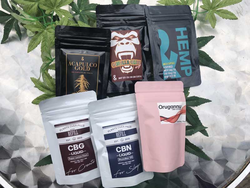 & HEMP HHCH Capsule HHCH�J�v�Z�� 1�� HHCH 5mg & CRD 50mg�@& Hemp Seed Oil x4��