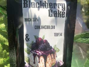 &HEMP/HHCH���L�b�h/Blackberry Cake/HHCH 30% & CBN 30% & more �g�[�^��90% 1.0ml Indica