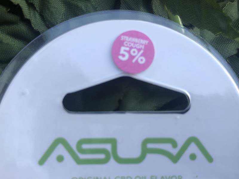 ASURA CBD 3 ATOMIZERS CBD 35% or CBD5% 510 �J�[�g���b�W 3�{�Z�b�g