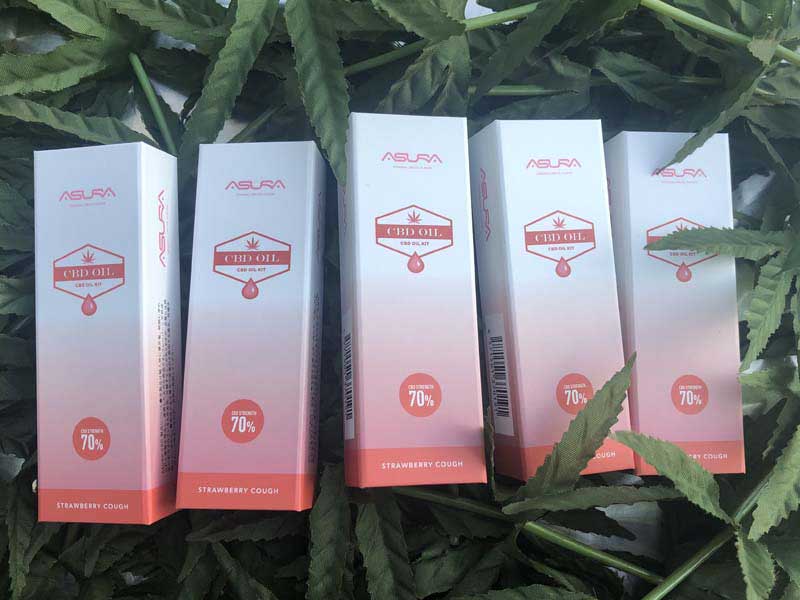 ASURA CBD70% STRAWBERRY COUGH-0.5ml �X�g���x���[�R�t CBD 70% 510 �J�[�g���b�W