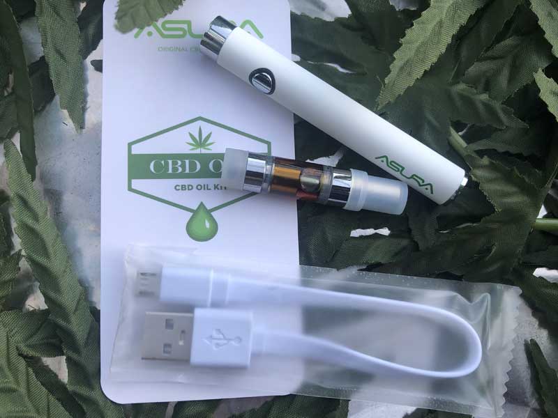 ASURA CBD STARTER KIT 510�J�[�g���b�W& ASURA ORIGINAL BATTERY set