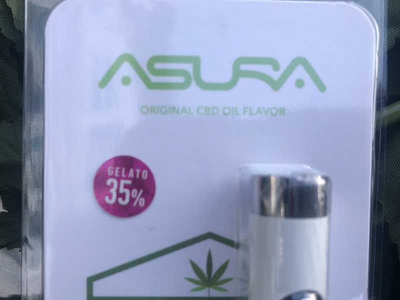 ASURA CBD STARTER KIT 510�J�[�g���b�W& ASURA ORIGINAL BATTERY set