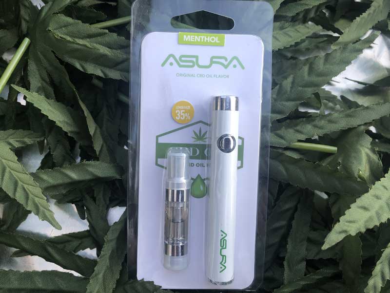 ASURA CBD STARTER KIT 510�J�[�g���b�W& ASURA ORIGINAL BATTERY set