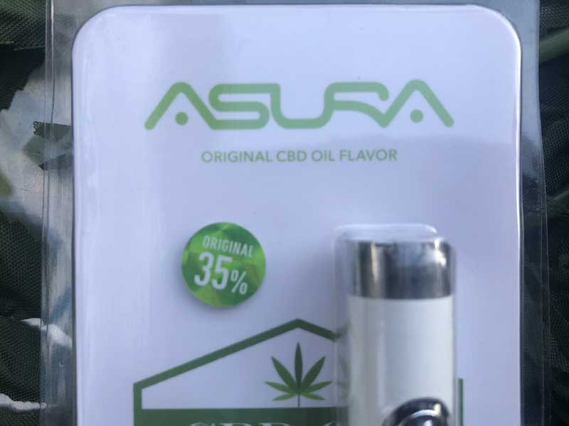 ASURA CBD STARTER KIT 510�J�[�g���b�W& ASURA ORIGINAL BATTERY set
