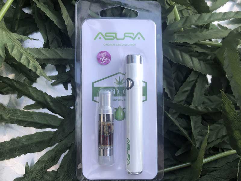 ASURA CBD STARTER KIT 510�J�[�g���b�W& ASURA ORIGINAL BATTERY set