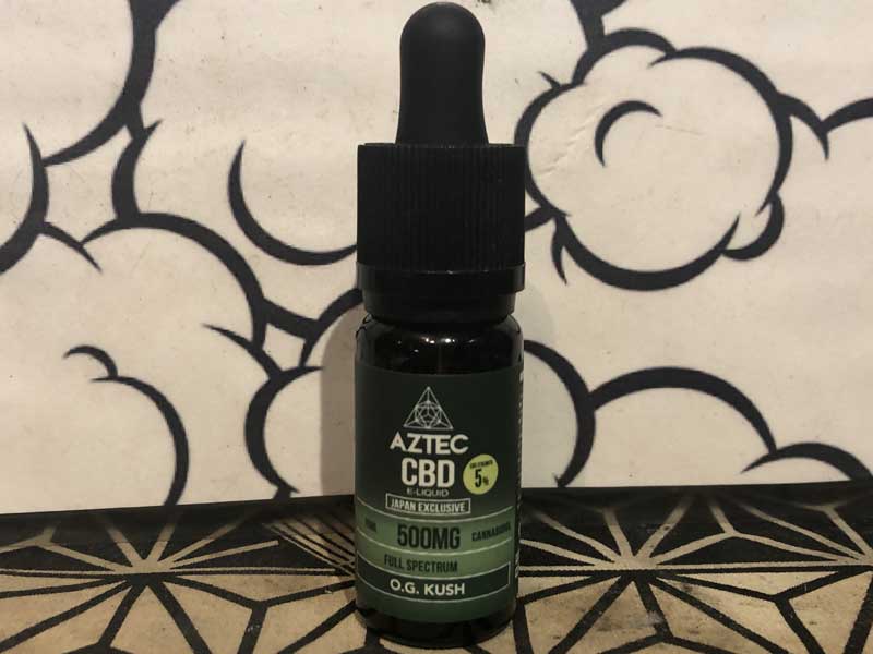 AZTEC FULL SPECTRUM CBD E-LIQUID�A�A�X�e�J �t���X�y�N�g���� CBD ���L�b�h 10ml�ACBD 5%�A500mg