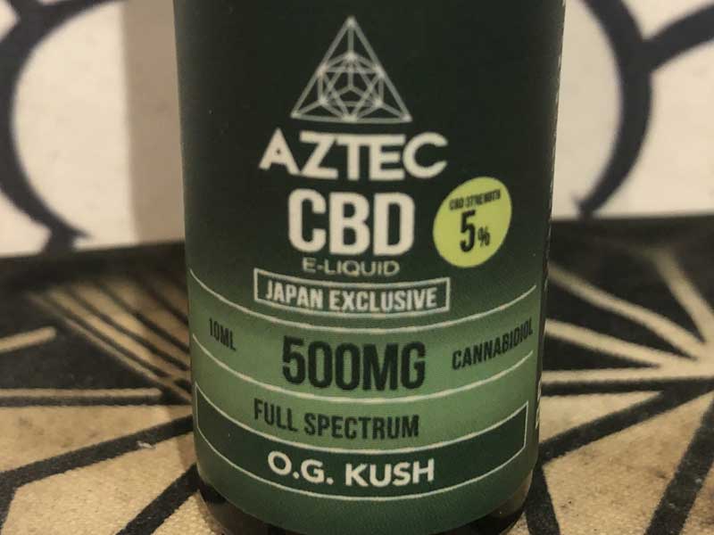 AZTEC FULL SPECTRUM CBD E-LIQUID�A�A�X�e�J �t���X�y�N�g���� CBD ���L�b�h 10ml�ACBD 5%�A500mg
