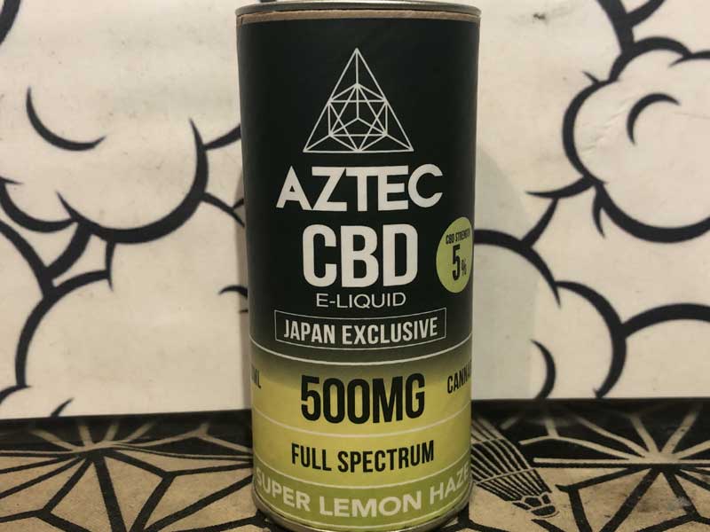 AZTEC FULL SPECTRUM CBD E-LIQUID�A�A�X�e�J �t���X�y�N�g���� CBD ���L�b�h 10ml�ACBD 5%�A500mg