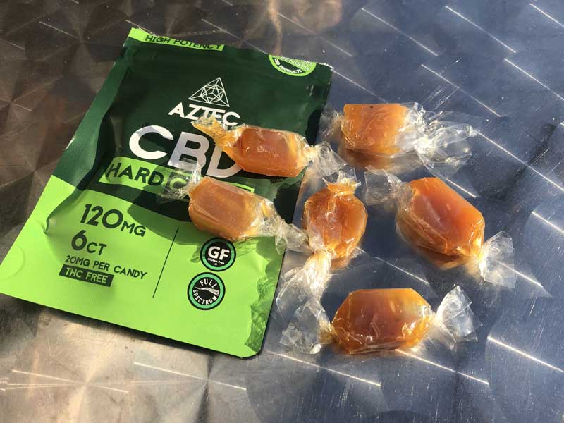 AZTEC CBD/CBD PROPOLI CBD CANDY 120mg(20mg x 6��) �A�v���|���XCBD�L�����f�B�[