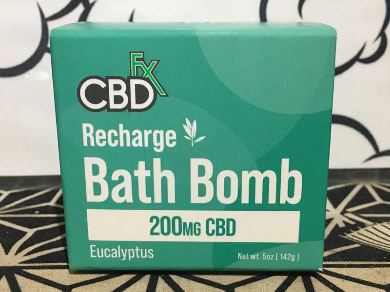CBD FX CBD Bath Bomb、ブロードスペクトラムCBD 200mg　CBD バスボム、入浴剤