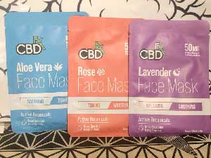 CBD FX CBD FACE MASK�A�u���[�h�X�y�N�g����CBD 50mg�@CBD �t�F�C�X�}�X�N
