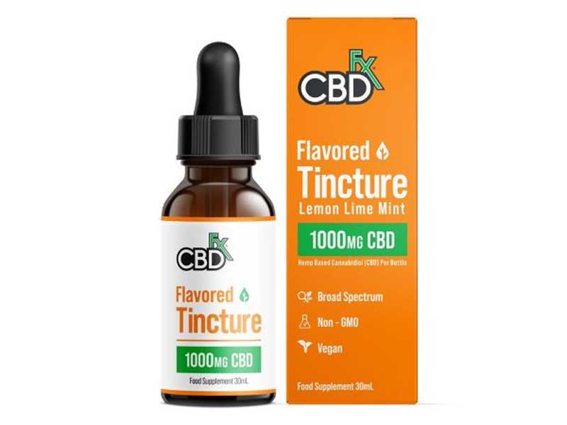 CBDfx CBD Oil Tincture30ml 3.3%�i1000mg�j�ACBDfx CBD�I�C�� �e�B���N�`���[�㉺�p�A�h�����Nmix 