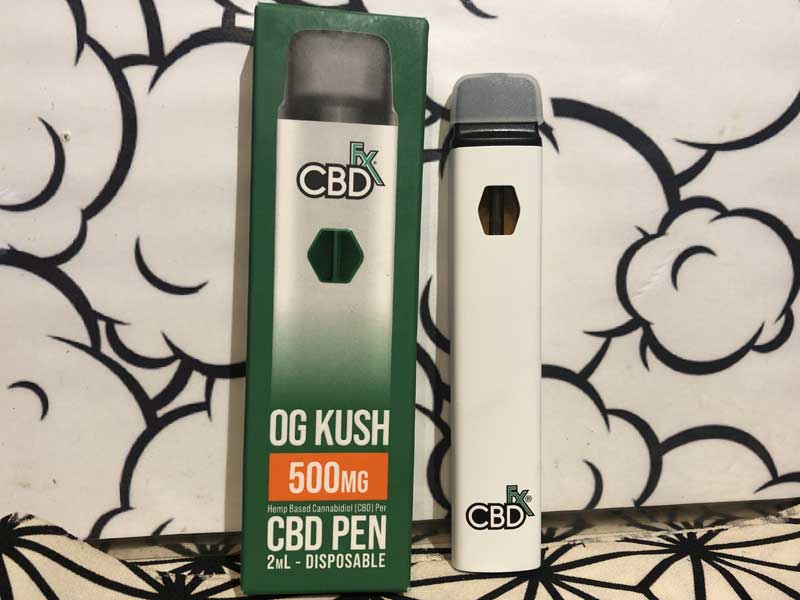 CBDfx CBD VAPE PEN �e���y���z�� �׃C�v�y�� CBD 25% /2ml CBD500mg�A�����^�у`���V�[�V��
