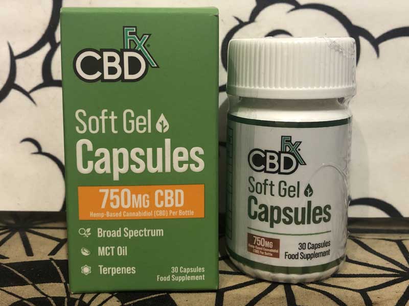 CBDfx CBD SOFT CAPSULE�A�������ƒ�������CBD�\�t�g�W�F���J�v�Z�� 30���i1��CBD25mg&CBG3mg�j
