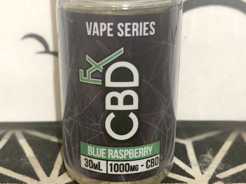 CBDFX CBD Vape Juice 30ml CBD 500mg/Blue Raspberry