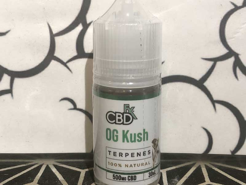 CBDFX CBD Vape Juice 30ml CBD 500mg/Blue Raspberry